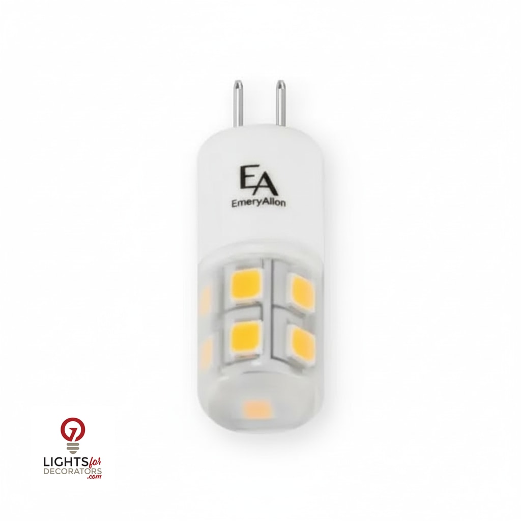1.5 Watt Emeryallen LED G4 Bi Pin Base 12V Lamp