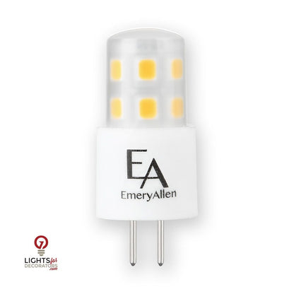2 Watt Emeryallen LED G4 Bi Pin Base 12V Lamp