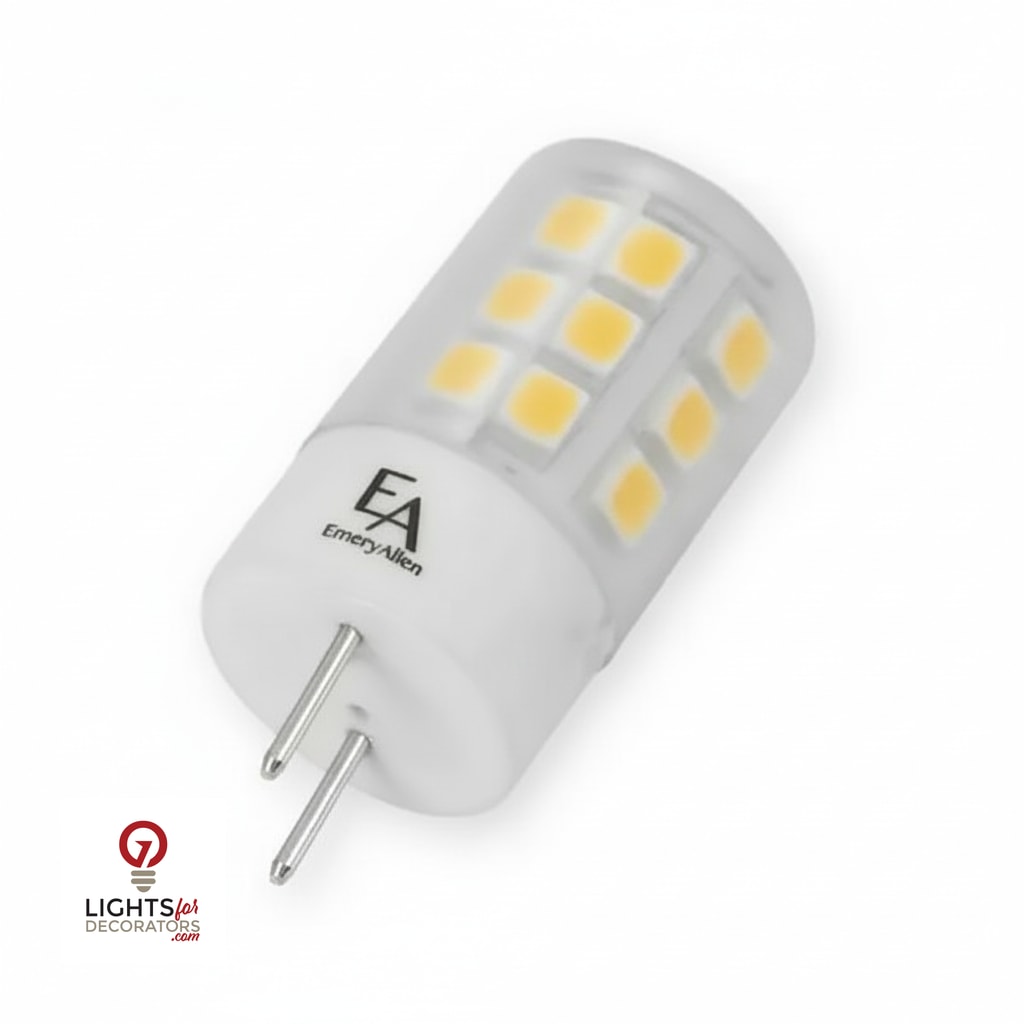 2.5 Watt Emeryallen LED G4 Bi Pin Base 12V Lamp