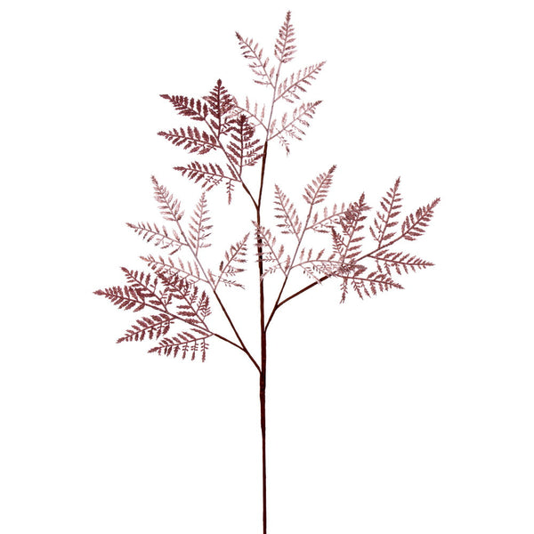 27" Metallic Fern Spray - Set of 2