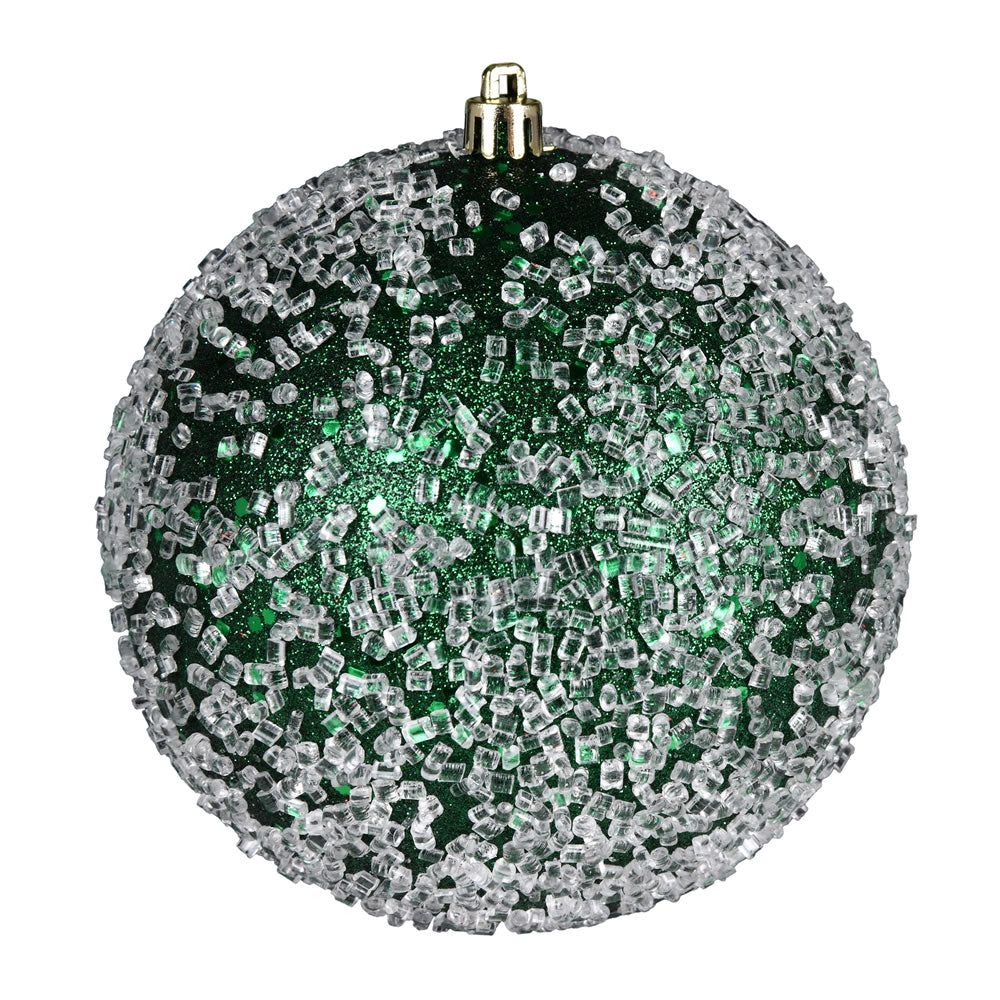 4.75" Glitter Hail Ball - Set of 4