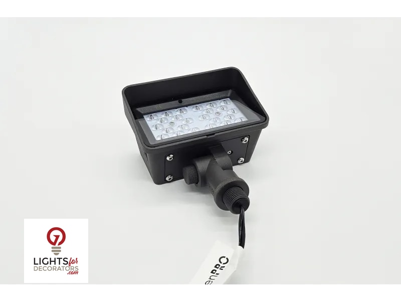 Lumien Integrated LED Flood Light - Bronze Finished Aluminum (13 Watt, 2700K)