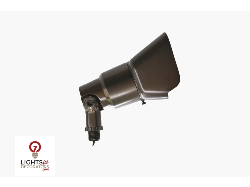 Lumien Pro Flood Light - Antique Brass (10 Watt, 2700-5700K + RGB)