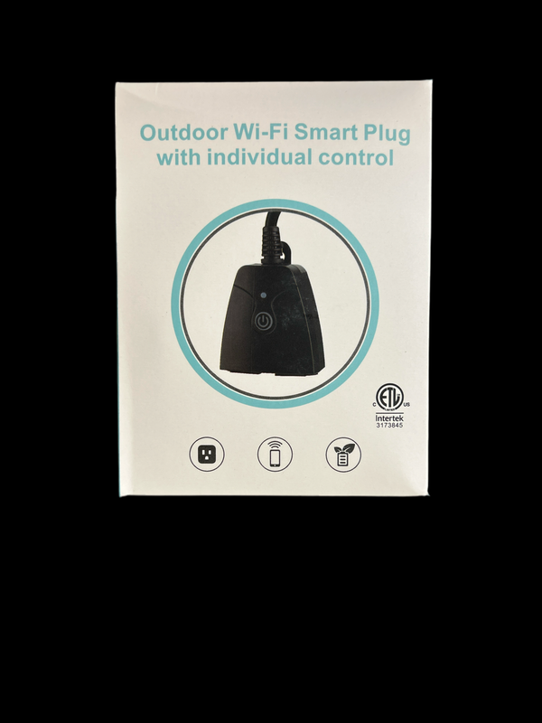 Outdoor Wi-Fi Smart Plug-Dual Outlet APP remote control