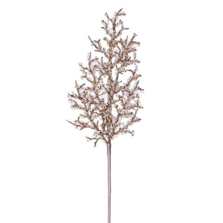 Elegant 22" Ice Spray - Set of 3 featuring shimmering branches, perfect for winter decor accents.