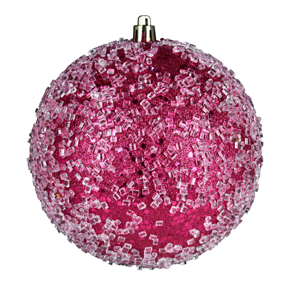 6" Glitter Hail Ball - Set of 4