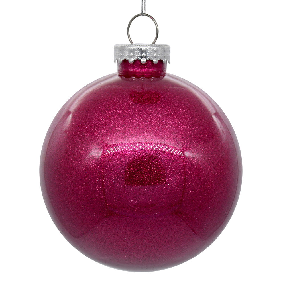 3" Glitter Clear Ball - Set of 12 — view 30