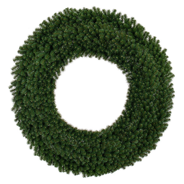 72" Commercial Sequoia Pine Wreath - UNLIT