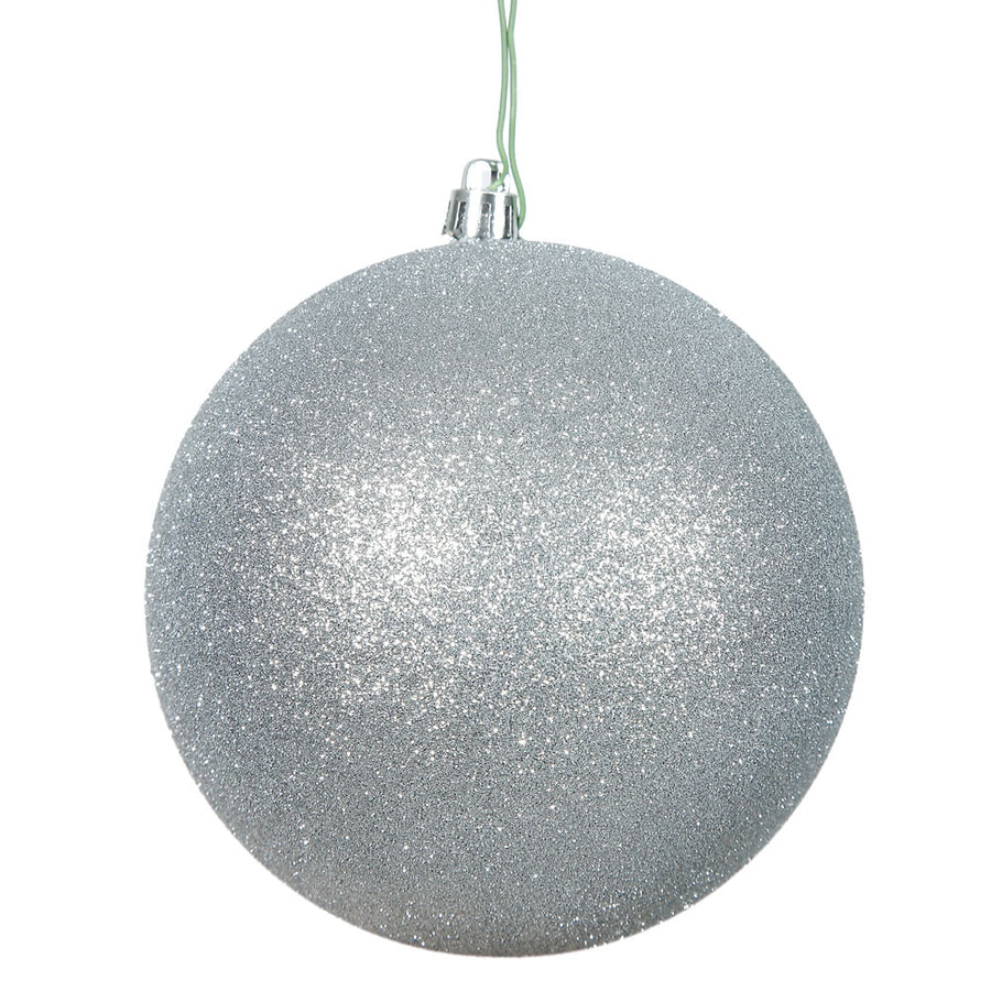 Silver - Shatterproof Ball Christmas Tree Ornaments