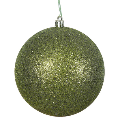Olive - Shatterproof Ball Chritsmas Tree Ornamanets — view 1