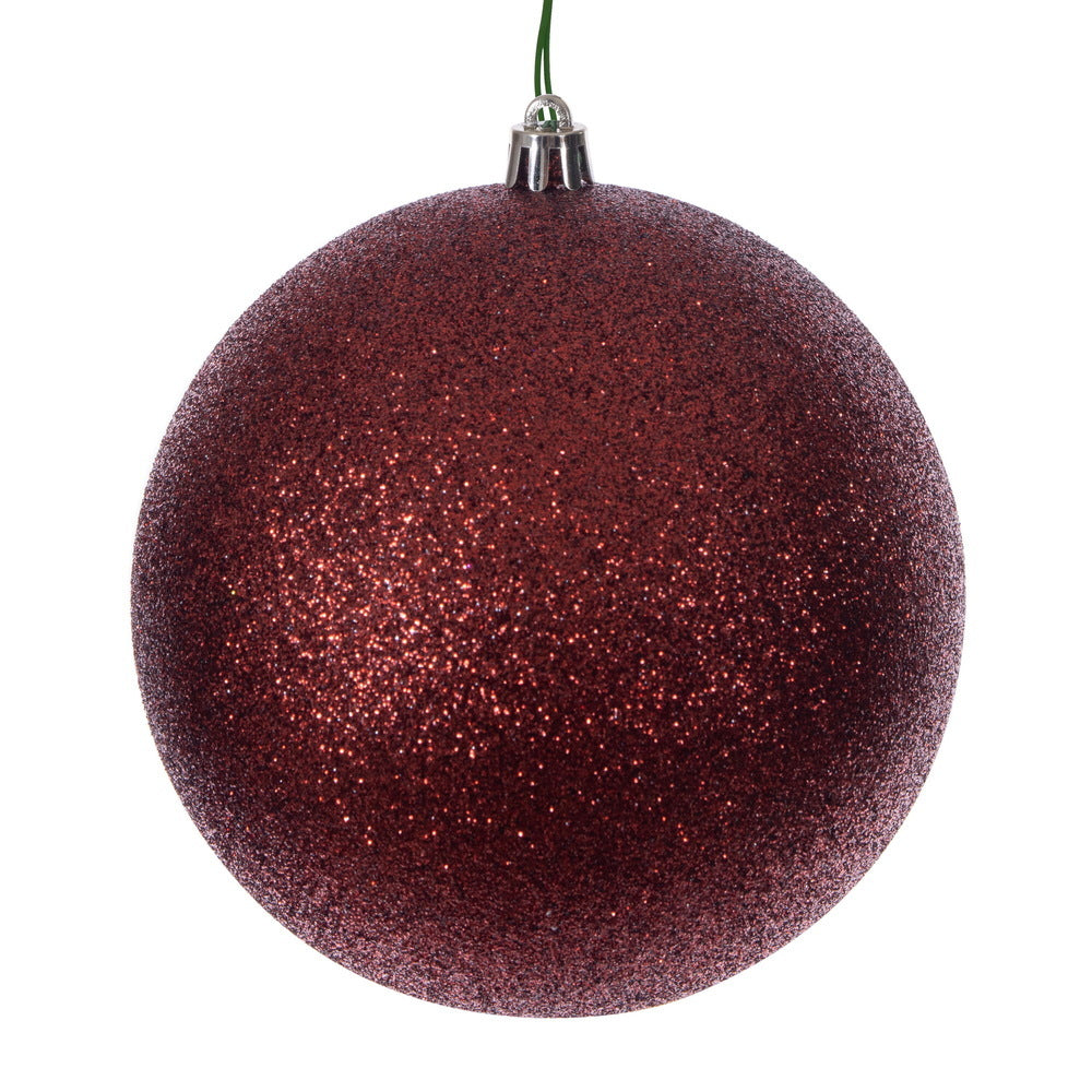 Crimson Red - Shatterproof Ball Chritsmas Tree Ornamanets — view 1