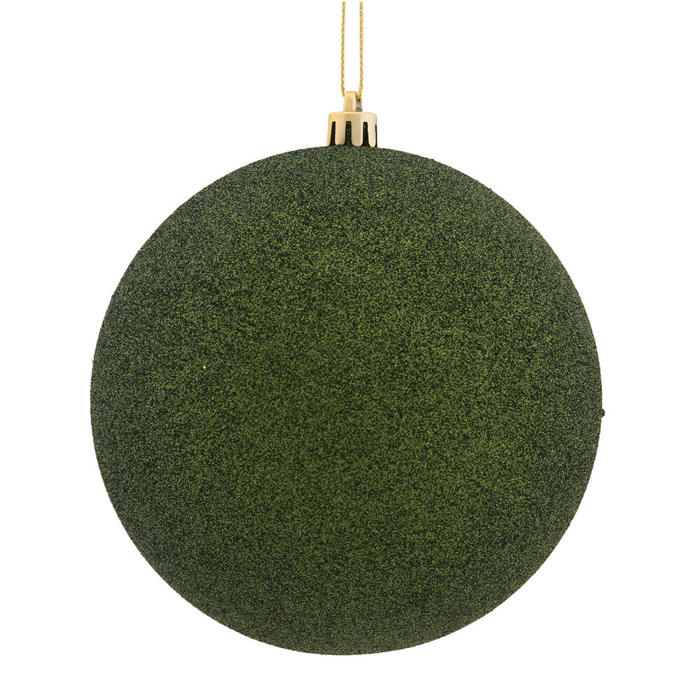 Moss Green - Shatterproof Ball Chritsmas Tree Ornamanets — view 1