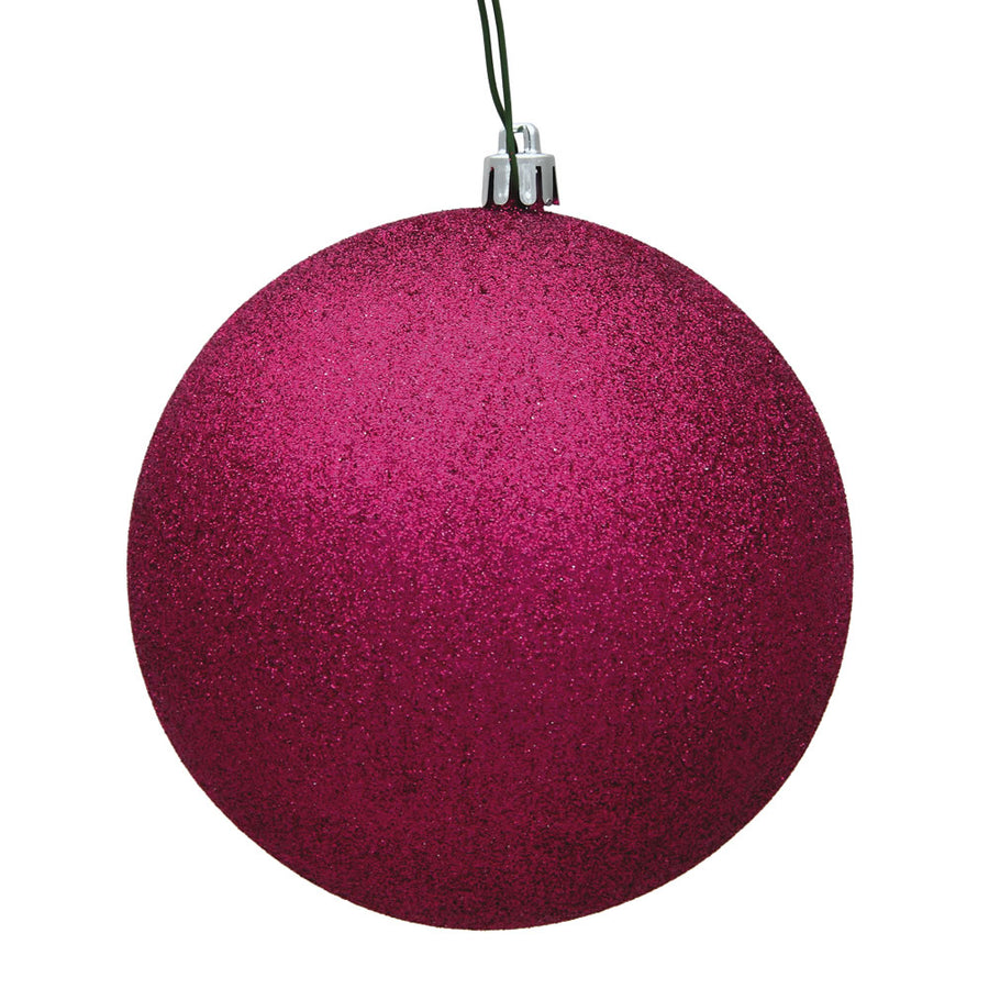 Fuchsia - Shatterproof Ball Christmas Tree Ornaments