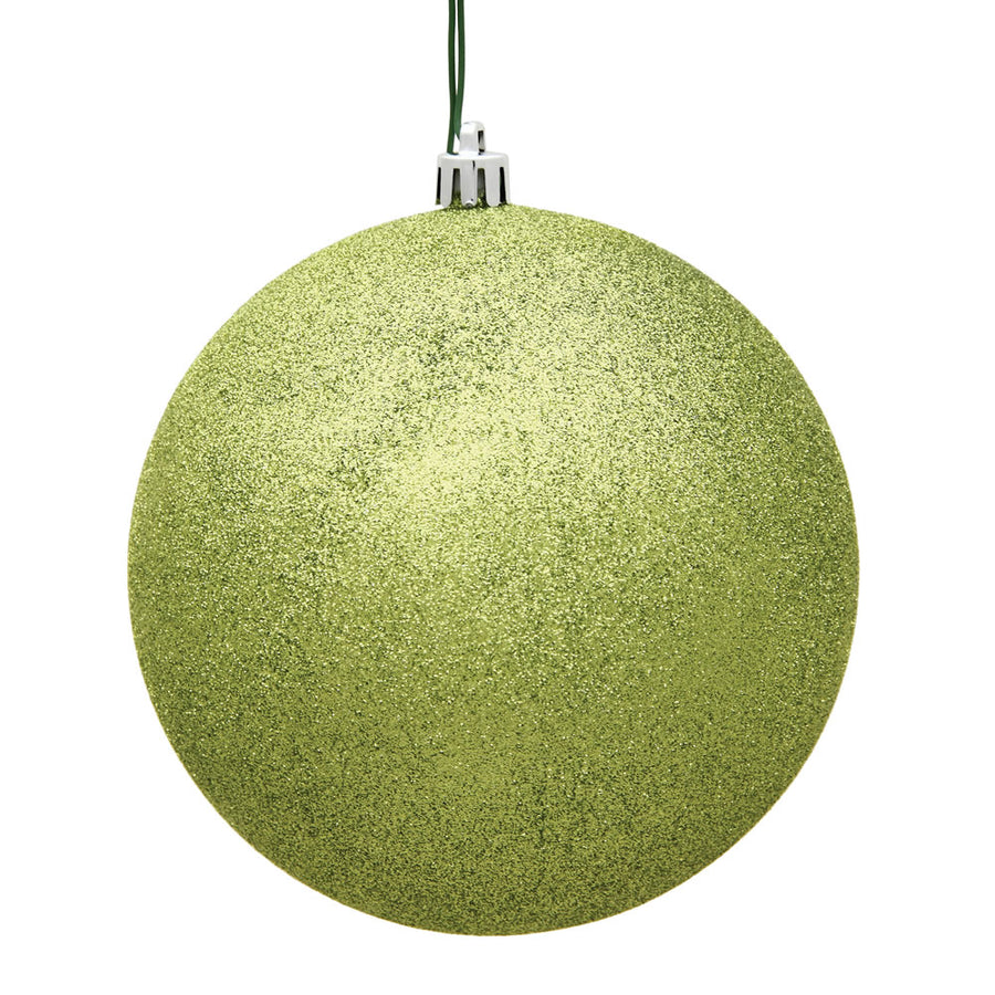 Lime - Shatterproof Ball Christmas Tree Ornaments