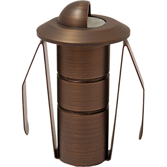 JAGGER Shroud Cover Integrated Marker Light - Brass