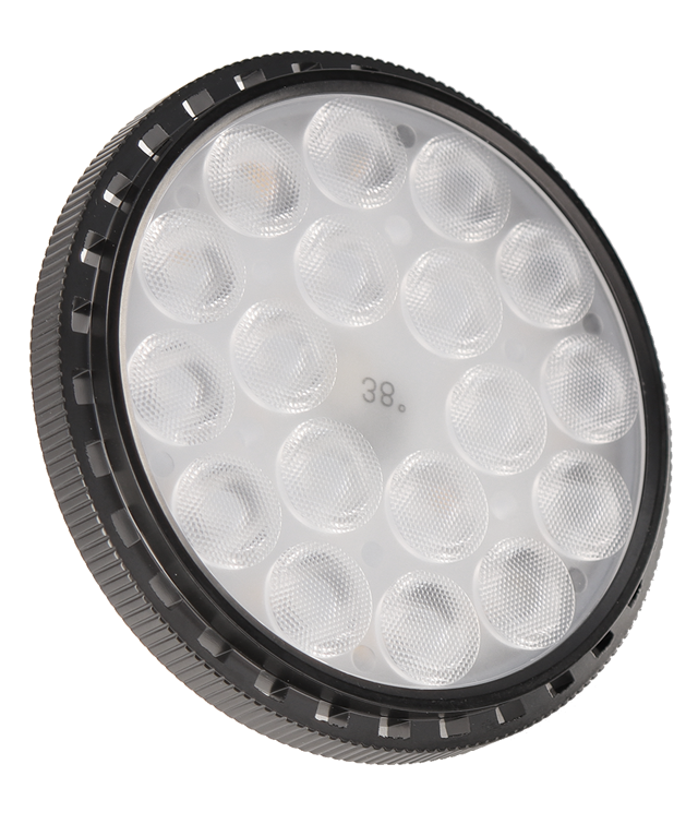 1W-15W Watts, Fiat Lux PAR36, 2200K-5700K (Color Temperature Changing ) Color Temp, 25LM-1200LM Lumens, with a 38º (15º/60º/100º) Beam Spread, 50000 Rated Hours — view 1
