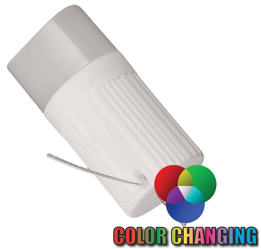 0.5W-2W Watts, Fiat Lux T3 Bi-Pin, 2200K-5700K (Color Changing ) Color Temp, 10LM-120LM Lumens, with a 360º Beam Spread, 25000 Rated Hours — view 1