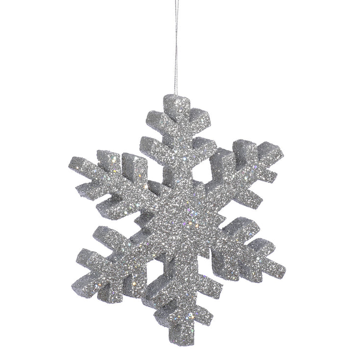 Sparkle your holidays with the 36" Outdoor Glitter Snowflake, perfect for festive outdoor decor.