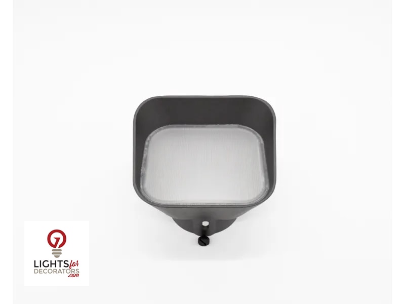 Lumien Flood Light Shroud - Bronze Finished Aluminum