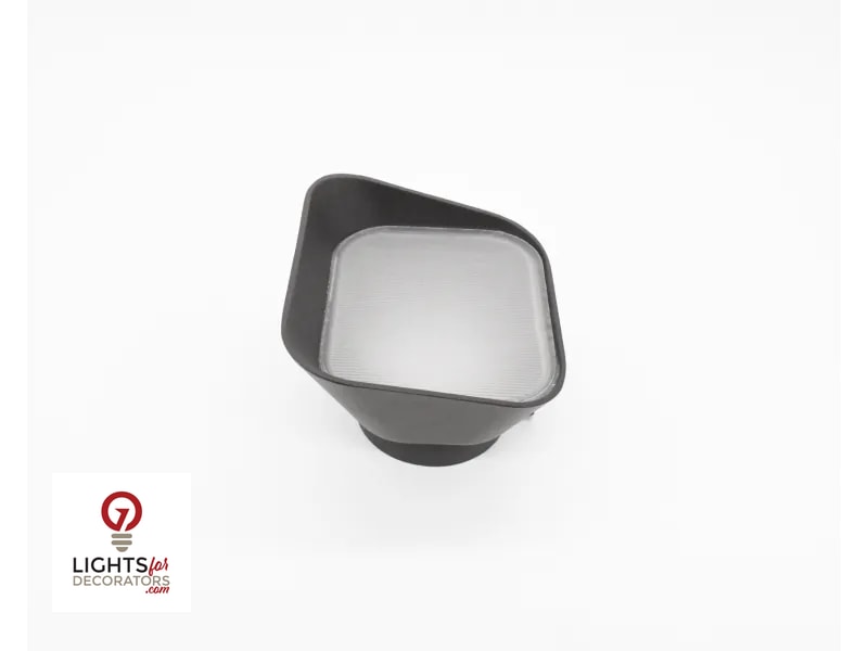 Lumien Flood Light Shroud - Bronze Finished Aluminum