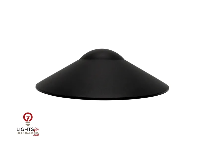 Lumien Bubble Path / Area Light Hat - Black Aluminum