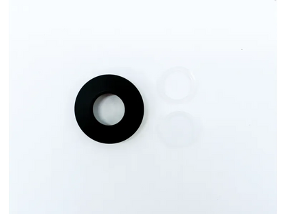 Lumien Micro Recessed Light Cap - Black Brass (Round, 180 Degree) — view 6