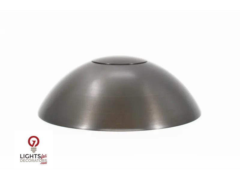 Lumien Rounded Top Path Light Hat - Antique Brass