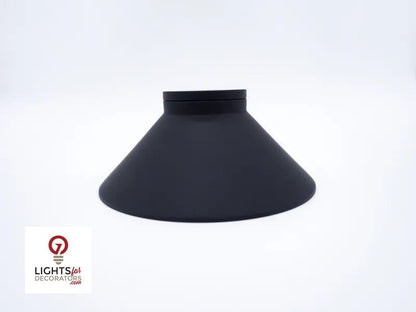 Lumien Bollard Style Path Light Hat - Black Brass