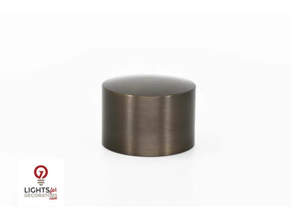 Lumien Bollard Style Path Light Hat - Black Brass