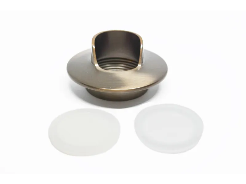 Lumien Brass Micro Recessed Glare Shield