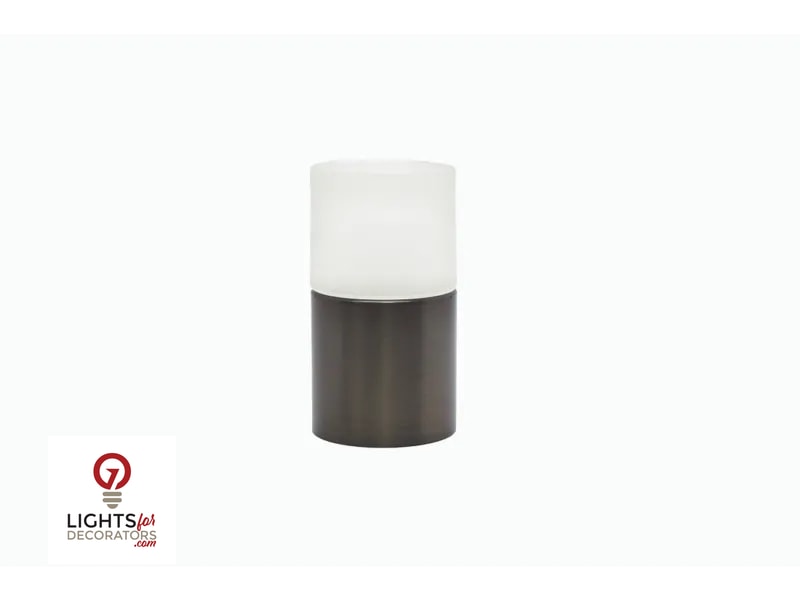 Lumien Micro Bollard Cap - Black Brass (1-Way, 90 Degree)