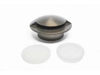 Lumien Micro Recessed Light Cap - Black Brass (Round, 180 Degree) — view 8