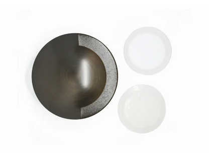 Lumien Micro Recessed Light Cap - Black Brass (Round, 180 Degree) — view 10