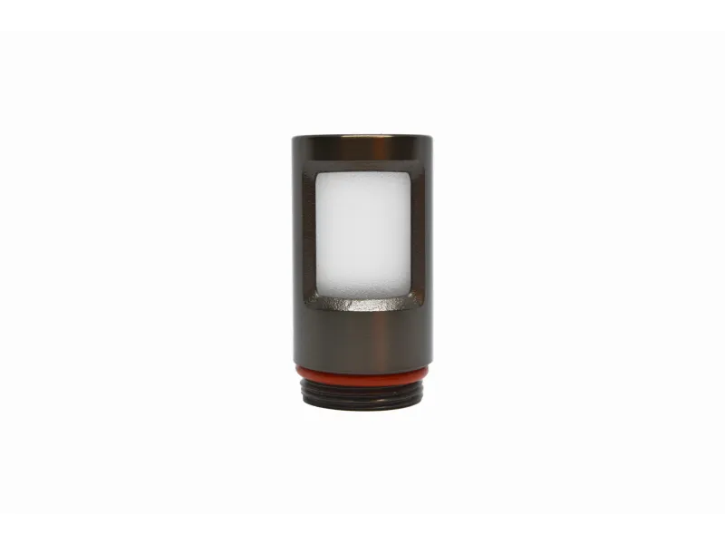 Lumien Brass Antique Nano Bollard Cap