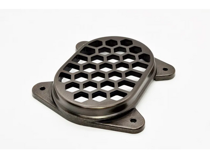 Lumien Hex Insert for Micro & Macro Well Lights - Antique Brass — view 1