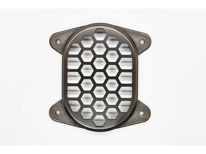 Lumien Hex Insert for Micro & Macro Well Lights - Antique Brass — view 2