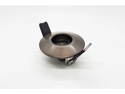 Lumien Nano Recessed Mount with Spring Loaded Wings - Antique Brass — view 1