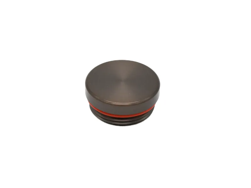 Lumien Micro Threaded Flat Shroud Cap - Black Brass
