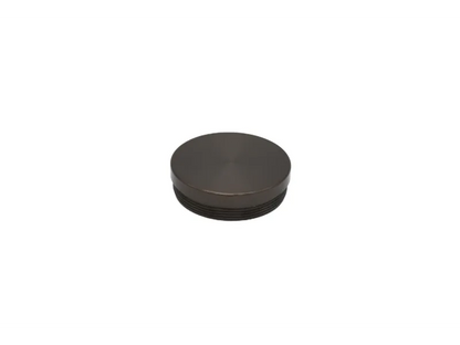 Lumien Micro Threaded Flat Shroud Cap - Black Brass — view 2