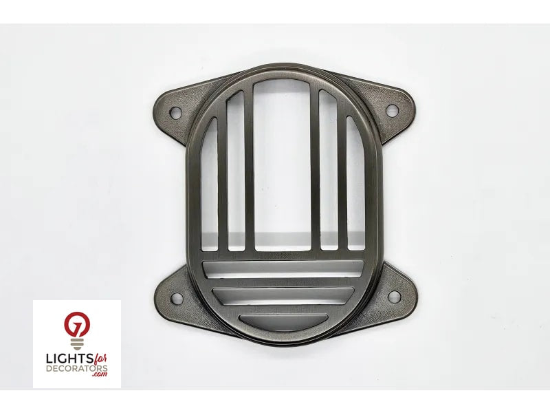 Lumien Antique Brass Louvered Insert for Micro Macro LED Lighting