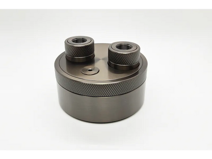 Lumien Quick Connect Junction Box - 127mm Dual Opening - Antique Brass — view 1