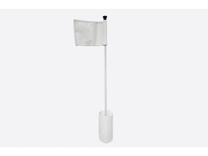 Lumien ACE Putting Green Cup & Flag Pole - 10" PVC (Module Not Included) — view 4