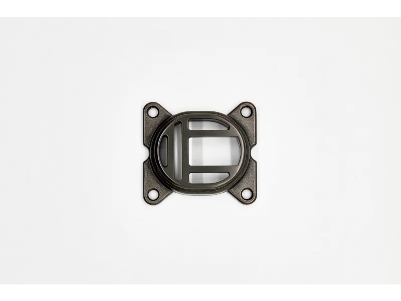 Lumien Louvered Insert for Nano Well Lights - Antique Brass — view 2