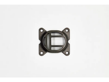 Lumien Louvered Insert for Nano Well Lights - Antique Brass — view 2