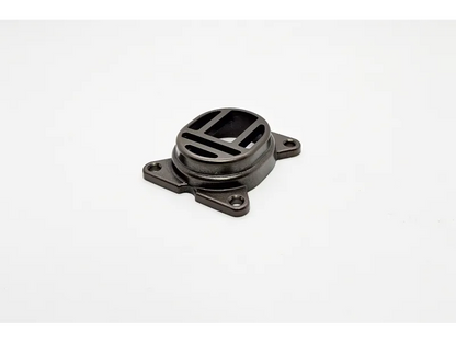 Lumien Louvered Insert for Nano Well Lights - Antique Brass — view 1