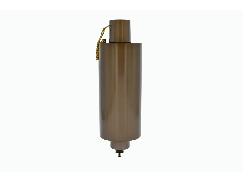 Lumien Tiki Torch Riser - 48.5" - Antique Brass — view 2