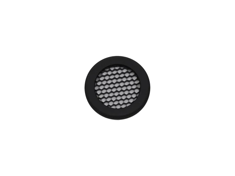 Lumien Black Aluminum Micro Banded Hex Louver for LED Downlighting