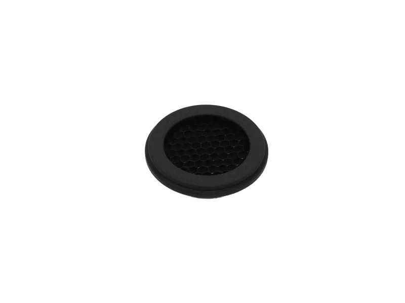Lumien Black Aluminum Micro Banded Hex Louver for LED Downlighting