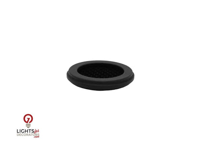 Lumien Black Aluminum Micro Banded Hex Louver for LED Downlighting