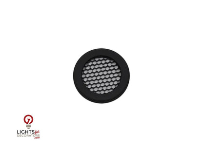 Lumien Black Aluminum Micro Banded Hex Louver for LED Downlighting